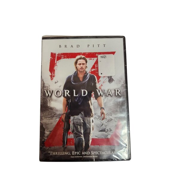 World War Z DVD Starring Brad Pitt - Picture 1 of 3